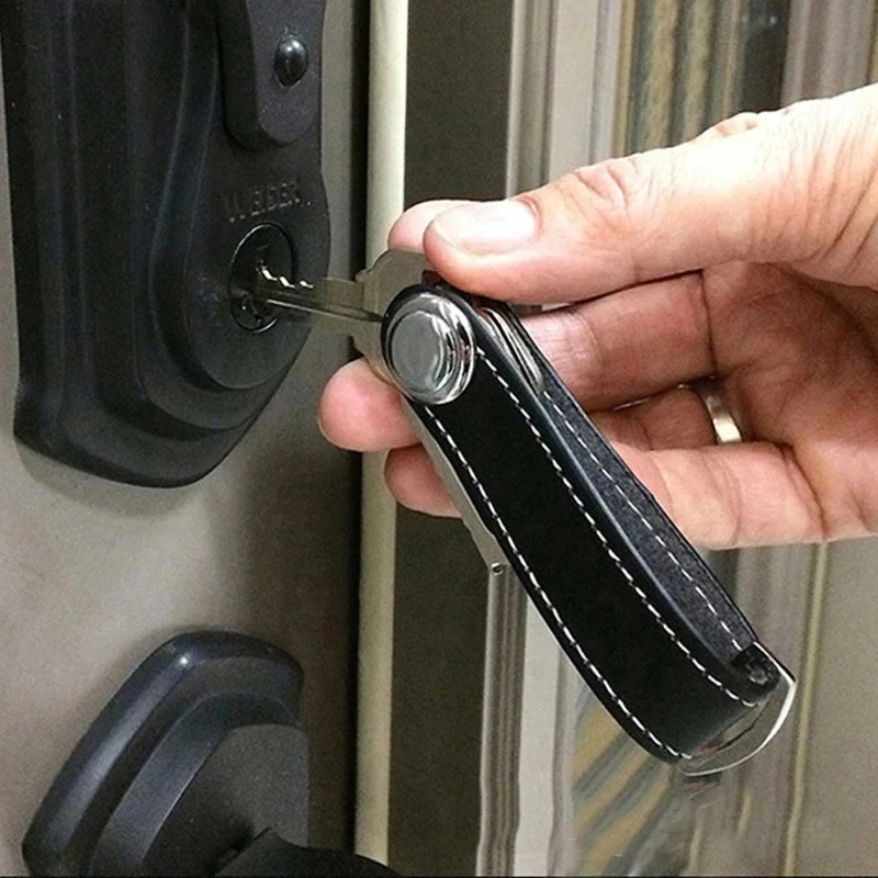 Leather NexKey organizer